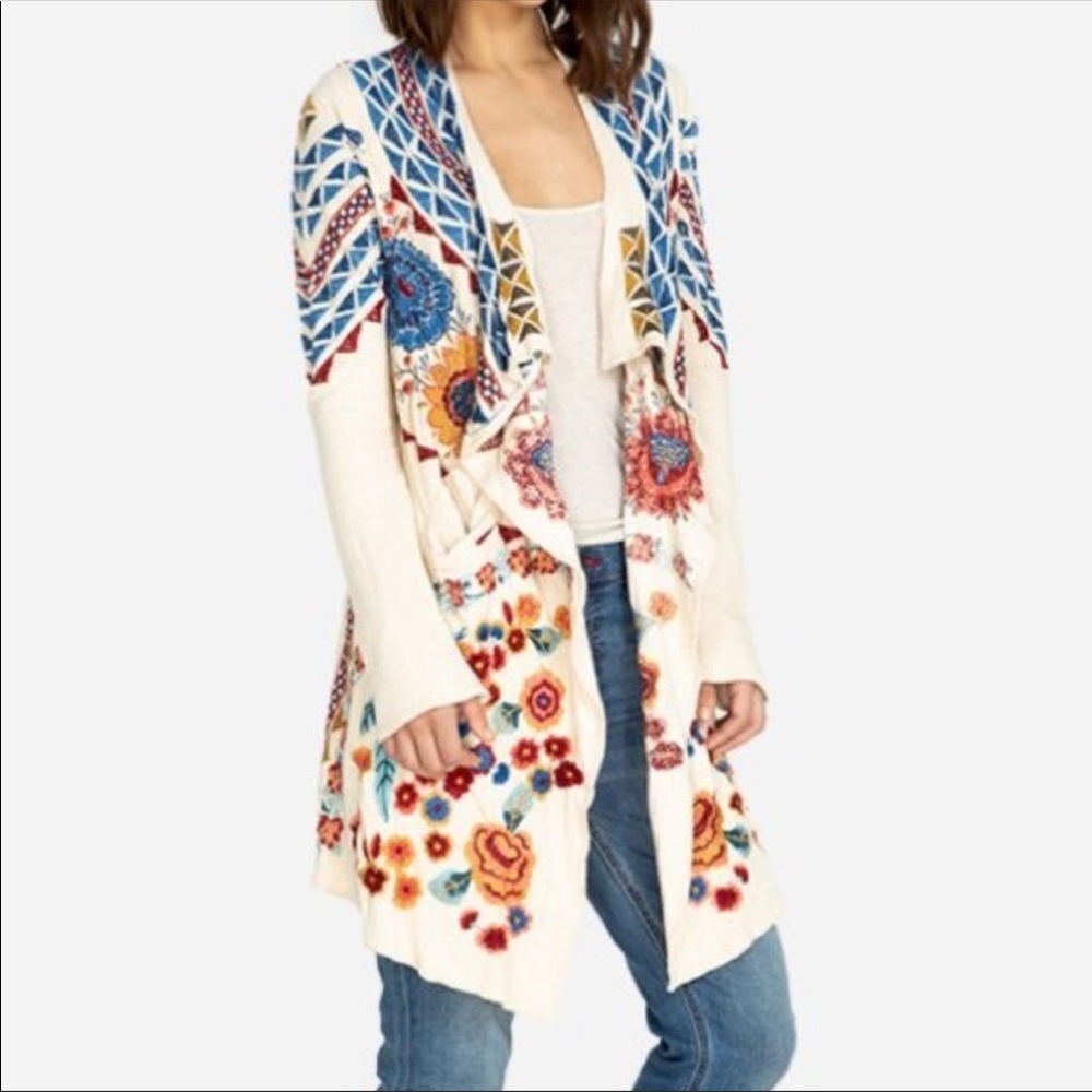 Johnny Was Duster-Size Size, Medium welcome.